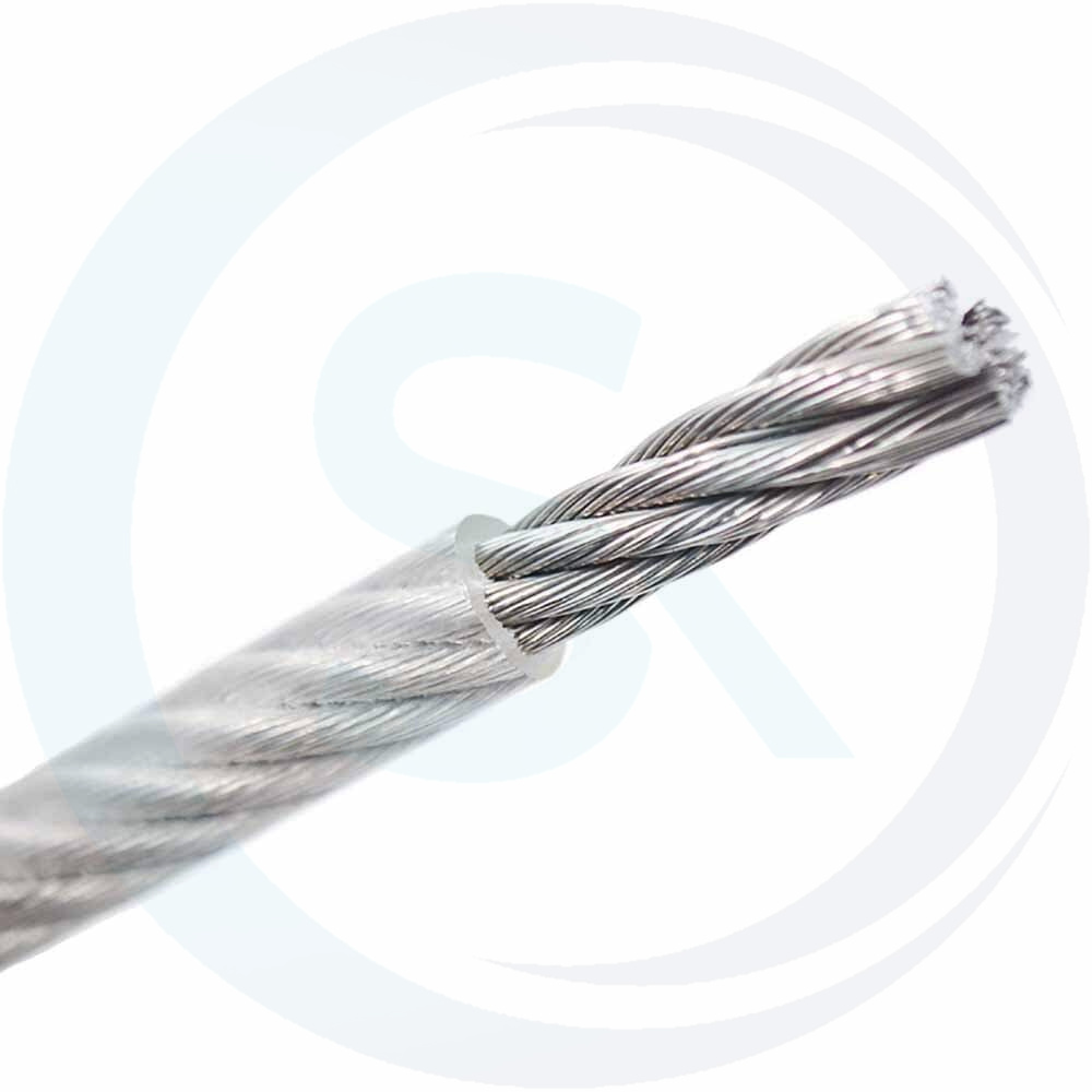 Трос стальной в ПВХ оплетке 1мм/2мм: купить оптом и в розницу в интернет магазине Сталь Крепеж - размеры, цены, характеристики. Трос стальной в ПВХ оплетке 1мм/2мм оптом и в розницу на сайте Сталь Крепеж