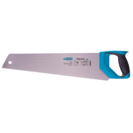 Ножовка по дереву Piranha, усиленное трапецевидное полотно, 500 мм, 11-12 TPI, зуб3D, каленый зуб, двухкомпонентная рукоятка Gross: купить оптом и в розницу в интернет магазине Сталь Крепеж - размеры, цены, характеристики. Ножовка по дереву Piranha, усиленное трапецевидное полотно, 500 мм, 11-12 TPI, зуб3D, каленый зуб, двухкомпонентная рукоятка Gross оптом и в розницу на сайте Сталь Крепеж
