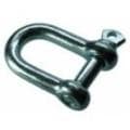 Скоба такелажная прямой тип, оцинкованная оптом и в розницу на сайте Сталь Крепеж