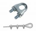 Зажим для стальных канатов, оцинкованный DIN 741 — каталог СтальКрепеж