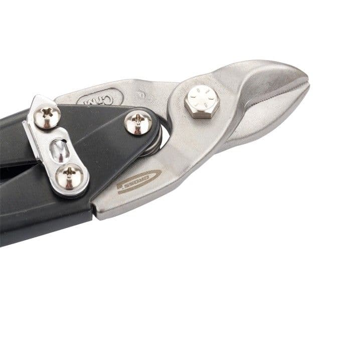 Ножницы по металлу "Piranha", 230 мм, прямой усиленный рез (Bulldog), сталь СrMo, двухкомпонентная рукоятка-ки Gross оптом и в розницу на сайте Сталь Крепеж